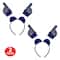 Beistle Adult Blue #1 Hand Boppers with Marabou, 2ct.